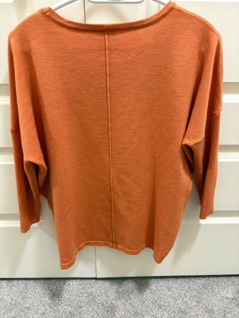 Fall Orange Sweater - Picture 2 of 5